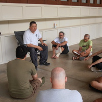 Sam Chin Sifu Lecturing