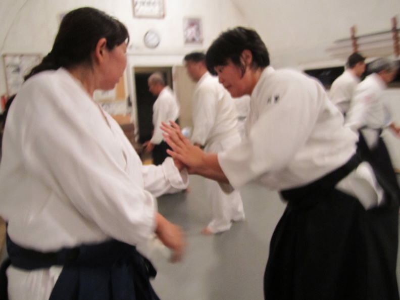 Windward Aikido Club - Stacie and Donna