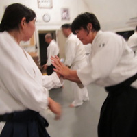 Windward Aikido Club - Stacie and Donna