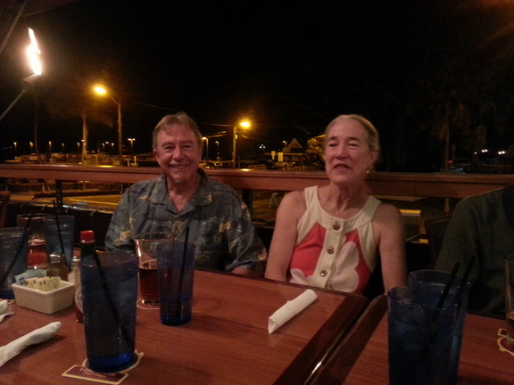 Bill and Sharon at Splasher's Grill