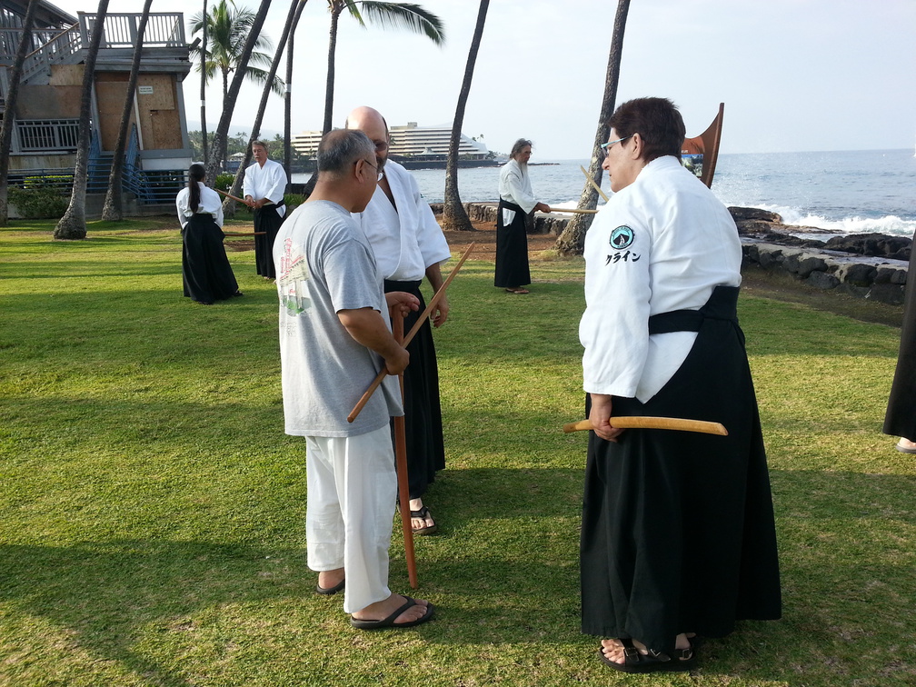 Takeshi Yamashima Teaches the Sword