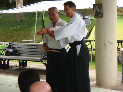 Takeshi Yamashima and Chris Li, 2011 in Kaneohe