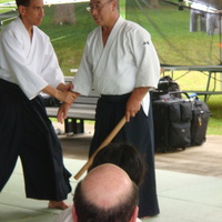 Takeshi Yamashima Sensei and Chris Li, 2011