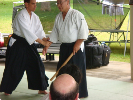 Takeshi Yamashima Sensei and Chris Li, 2011