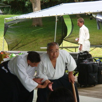 Takeshi Yamashima and Chris Li at Hoomaluhia