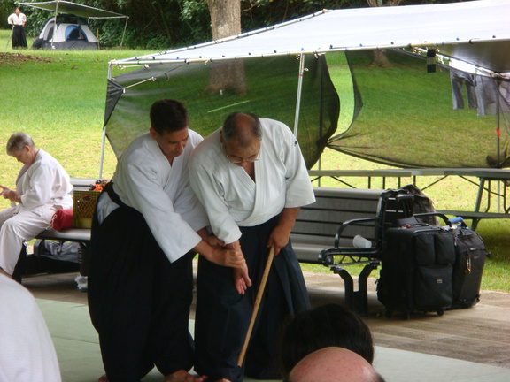 Yamashima Sensei Demonstrating 2011