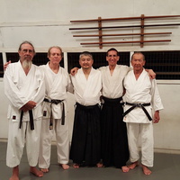 HIdetaki Kurawaki at the Windward Aikido Club