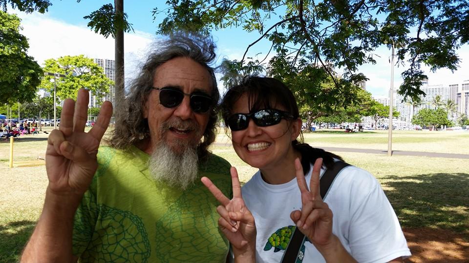 Ala Moana Beach Park with Takeshi Yamashima Sensei