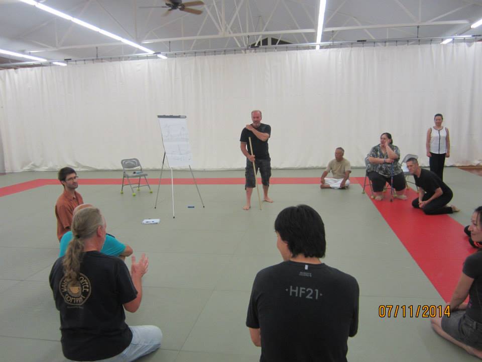 Dan Harden on in Hawaii - Aiki and Internal Power Workshop July 2014