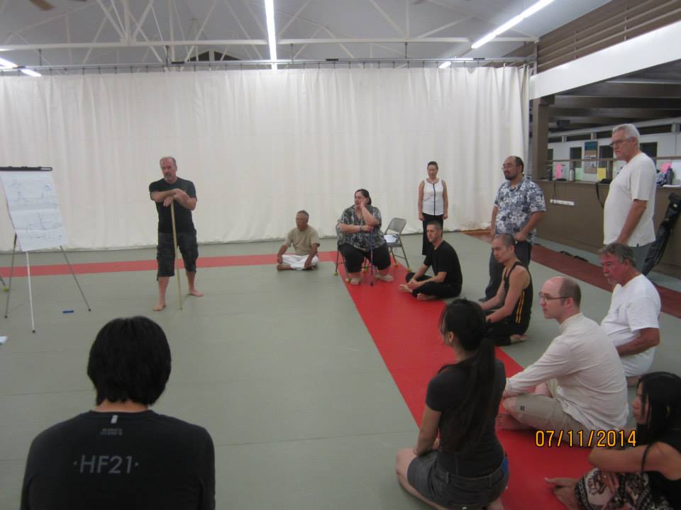 Dan Harden on in Hawaii - Aiki and Internal Power Workshop July 2014