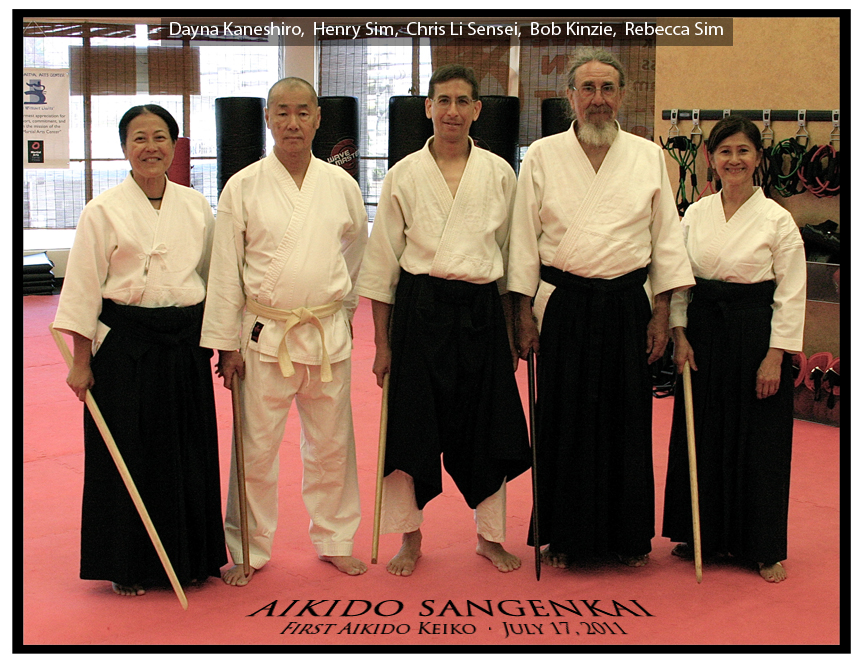 First Aikido Training at the Aikido Sangenkai