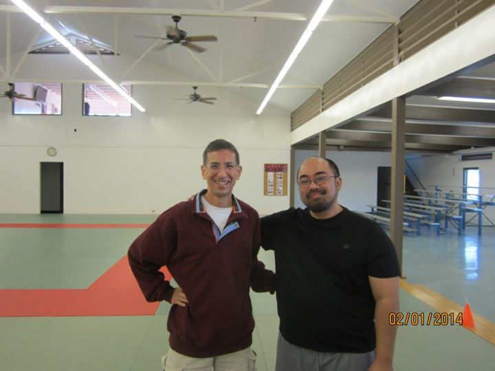 Chris Li and Mert Gambito at the Basic Principles of Aiki and Internal Power workshop in Hilo, Hawaii - hosted by Hilo Seishikan Aikido, February 2nd 2014. hilo-aiki-internal-february-2014-16.jpg