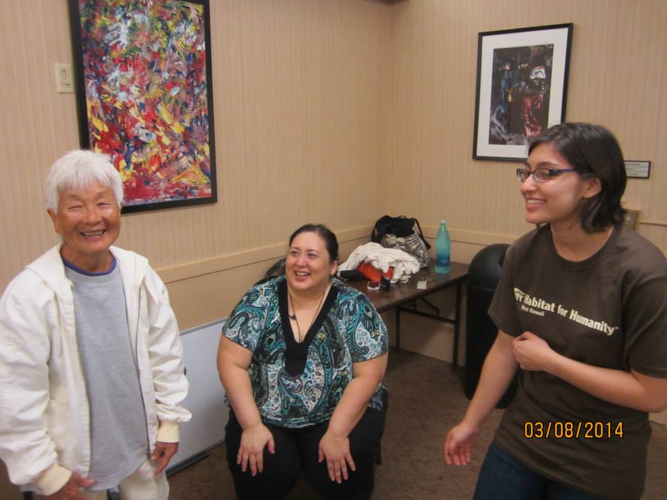 Ruth, Carrie and Stephanie